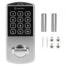 Serrure de mot de passe serrure de porte électronique fichiers serrures de porte d'armoire 1-15 chiffres en alliage de Zinc Kit sans clé pour une utilisation de bureau à domicile