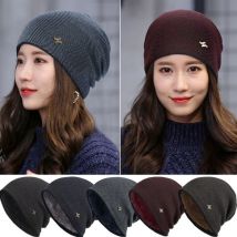 Chapeaux chauds pour femmes et hommes | directe, casquettes tricotées, en peluche, à la , bonnet anti-vent, Ski , Crochet
