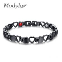 Modyle-bracelet magnétique pour femmes, bijou de soin, en acier inoxydable, couleur or, bijou à la