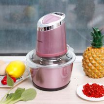 Cuisine électrique hachoir à viande hachoir broyeur alimentaire hachoir acier inoxydable électrique ménage processeur cuisine outils 2 Cutter
