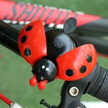 Sonnette coccinelle de vélo, 1 pièce, dessin animé coccinelle, sonnette d'alarme, mignon, accessoires de vélo pour enfants