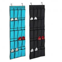 20 poche maison sur la porte suspendus espace support organisateur chaussures étagère de rangement placard chaussures organisateur support suspendu espace économiser