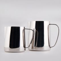 Tasse à fleurs café expresso | Pichet à froissage en acier inoxydable, tasse à fleurs, café tasses à expresso, carafe à lait, Cappuccino, café de 350ML