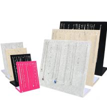 Porte-bijoux organisateur pour bijoux stockage collier présentoir support pendentif support bijoux affichage pour bijouterie