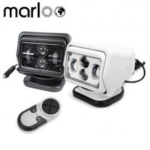 Projecteur Led 7 &quot;avec télécommande 4D, 360 degrés, 60W, pour recherche Marine, bateau, voiture, véhicule hors route, 12/24V