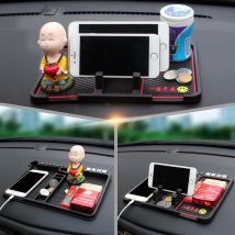 Tapis de serrage antidérapant multifonctionnel pour voiture, tapis de téléphone GPS, tapis antidérapant en Silicone d'emballage, accessoires de voiture