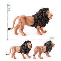 11 pièces Simulation Safari ferme jeu modèle Animal Statue Lion gorille éléphant girafe et autres modèles jouets enfants
