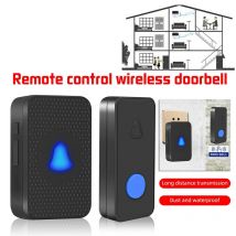 Sonnette intelligente sans fil étanche 120M | Sonnette de porte intelligente, à distance US, EU UK, Flash Home, sonnette de porte intelligente sans fil