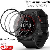 Protecteur d&#39;écran 3D souple et incurvé, 3 pièces, Film de protection anti-rayures pour montre intelligente Garmin Fenix 7 7X 7S