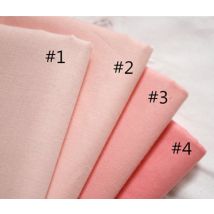 Tissu de coton couleur unie rose 160cm * 50cm | Édredon fait à la main, tissu de peau de poupée, scrapbooking, tissu de couture