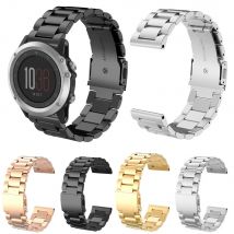 26 mm Bracelet de montre pour Garmin montre intelligente acier inoxydable remplacement Bracelet Bracelet pour Garmin Fenix 3