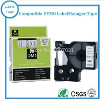 Grandes ventes 43613 Compatible Dymo D1 6 MM imprimante d'étiquettes noir sur blanc fabricant d'étiquettes