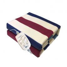 Couverture Double chauffante électrique 220v, 120x150mm, Thermostat, matelas doux, lit chauffant, tapis d'hiver