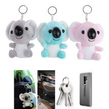 1Pc peluche Koala porte-clés en peluche Koala poupée jouets sac à dos pendentif
