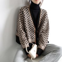 Nouvelle printemps femmes chandails Cardigans décontracté longue femme tricoté pull manteau Cardigan chandail dame
