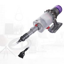 Tête d'adaptateur pour aspirateur Dyson V7 V8 V10 V11 | Remplacement de Tube d'aspiration plat + 1 * doux, ensemble d'outils de nettoyage 10 * têtes d'outils de nettoyage