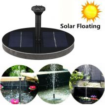 Pompe à eau solaire 1.6 W | Pompe d'arrosage d'extérieur à lampes, pour fontaines à bec de piscine jardin