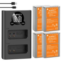 2200mAh BLN-1 PS-BLN1 Caméra Batterie + chargeur Double USB pour Olympus OM-D E-M1, Olympus Pen F, OM-D E-M5, STYLO E-P5, OM-D