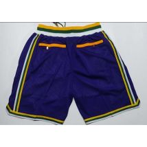 Gratuit hommes amérique basket Utah Shorts pour Shorts de sport Dense broderie balle Shorts