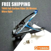 Porte-bouteille d'eau en Fiber de carbone tosearch 3 K ultraléger A forme lumineuse/mate pour vtt vélo de route vélo pliant