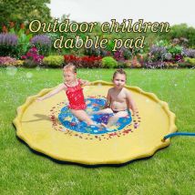 1 pcs 170cm coussin gonflable pour bébé, coussin d'arrosage extérieur, coussin de pulvérisation d'eau, coussin gonflable pour bébé, coussin gonflable pour eau