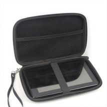 Sac de transport à coque rigide noire de 7 pouces, pochette à fermeture éclair pour Garmin Nuvi TomTom Sat Nav GPS