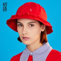 Toyouth chapeau en coton noir solide | Chapeau pour femmes, seau chapeaux, chapeau avec lettres, casquette décontracté, Harajuku pour femmes