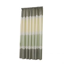 Style européen Jacquard décoration de la maison moderne rideau balcon chambre large bande demi rideau occultant tissu # R25