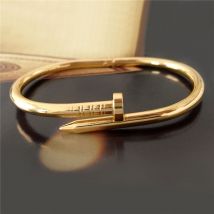 À la Simple pur cuivre bijoux ouvert Bracelets et Bracelets Punk couleur or Bracelet manchette Bracelet pour femmes filles Pulseiras