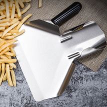 Maïs Soufflé En Acier inoxydable Scoop Frites Bagger Pelle Desservant Scooper Pour Les Collations, Desserts, Glaces et Sec Marchandises Unique Han