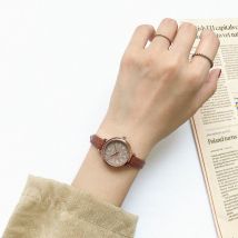 Montres marron rétro pour femmes, petit Bracelet de , Vintage, de à la ,
