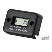 Compteur sans fil de Vibration étanche | Pour moteur diesel à gaz et moteur électrique tondeuse à gazon, scie à chaîne, tracteur camion ---