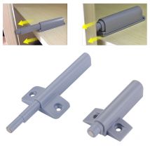 Myhomera – loquet magnétique pour armoire, 10 pièces, loquet d'armoire, Push to Open, tiroir d'armoire, porte tactile, arrêt tampon, traction Invisible