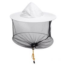 Moustique abeilles Anti-morsure voile abeille garder maille chapeau apiculture en plein air chapeau de protection Net tête visage protecteur équipements