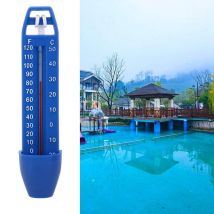 Thermomètre de piscine Durable facile à lire température de la piscine thermomètre flottant pour piscines Spas Spas Aquarium de poissons