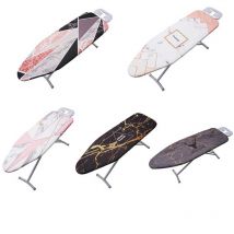 Housse de protection pour planche à repasser, tissu de marbre, couverture de planche à repasser imprimée, antidérapante épaisse pour les outils de nettoyage à domicile pliants