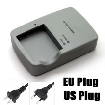 Chargeur de batterie d'appareil photo avec cordon d'alimentation pour CB-2LYE 2LY Canon NB-6L NB6L D10 D20 D30 S90 S95 110 ~ 240V entrée EU US Plug