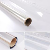 Film transparent anti-explosion pour fenêtre, protection thermique, 50cm x 200cm, 4mil