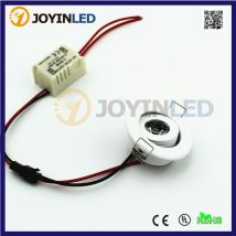 10 pcs/Lot 1W 3W Dimmable Mini LED downlights blanc rond plafonniers AC85-220V led panneau lumineux encastré en aluminium lampes