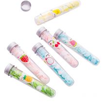 5 bouteilles Mini savon feuille de papier fleur forme jetable tranche parfumée pour voyage savon à main X7YB