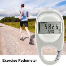 Podomètre d'exercice mousqueton Portable Distance de marche podomètre de comptage de calories de remise en forme