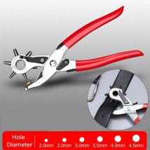 Machine à poinçonner pour trous de ceinture en cuir pince à poinçonner pour trous ronds outil de perforation faire perforateur de trous pour sangles, cartes, bracelet de montre