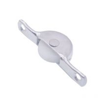 Roue de poulie à rouleau coulissant en Nylon pour tiroir de porte fenêtre 10 pièces pour meubles armoire placard porte coulissante outil de quincaillerie