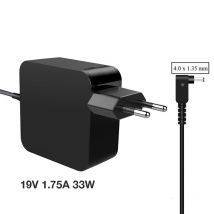 19V 1.75A 33W 4.0x1.35mm AC ordinateur portable adaptateur secteur chargeur pour ASUS Vivobook S200 S220 X200T X202E X553M Q200E X201E ordinateur portable