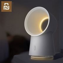 Le plus Xiaomi HL 3 en 1 Mini ventilateur de refroidissement sans lame ventilateur de bureau humidificateur avec lumière LED blanc 3 vitesses réglable