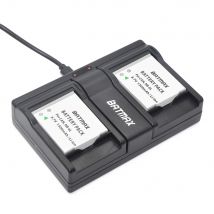 NB-6L NB 6L NB6L caméra double USB chargeur de batterie pour Canon IXUS 310 SX240 SX275 SX280 SX510 SX500 HS 95 200 105 210 300 S90 S95