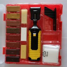 Kit de réparation de meubles de plancher manuel bricolage Kit d'outils de réparation de rayures pour les maisons planchers pièces Kit de réparation de plancher en bois