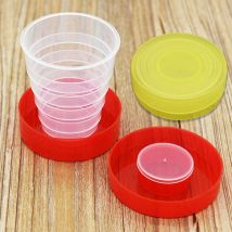 Gobelets télescopiques | Gobelets pliables portables en plastique pliables, , gobelets télescopiques pour Camping, boissons de randonnée