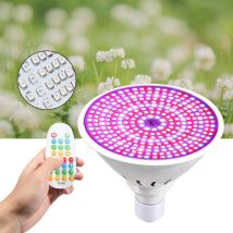 L'usine de LED à spectre complet 12W élèvent l'ampoule hydroponique avec la télécommande LED élèvent la fleur légère élèvent des lumières