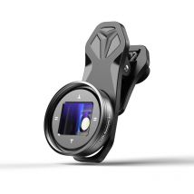 1.33X objectif anamorphe Len HD caméscopes grand format pour iPhone, Pixel, Samsung Galaxy et appareils photo OnePlus